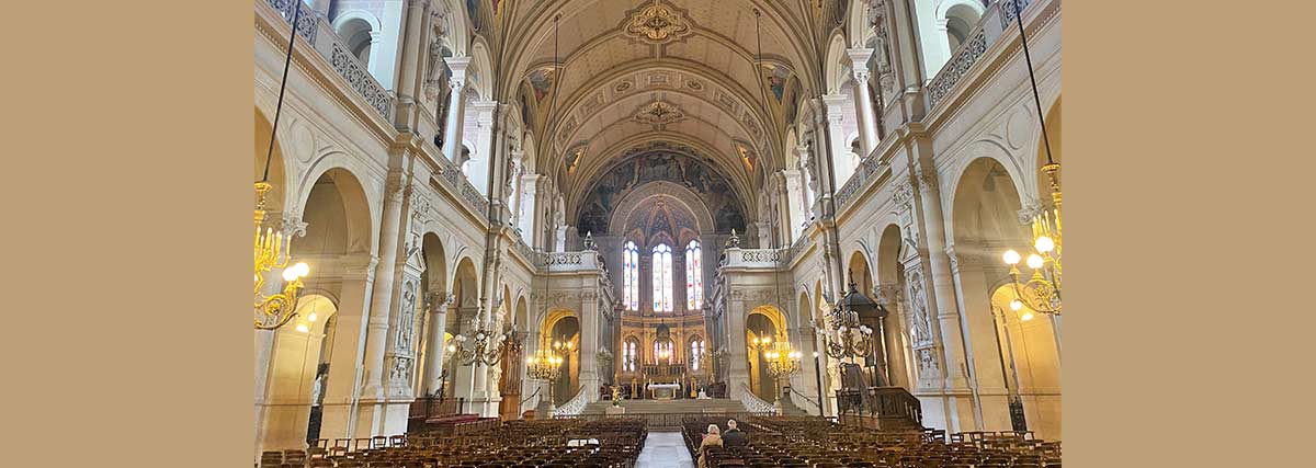 Paris, La Trinité, Innenraum