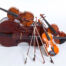 Un violoncelle et trois violons